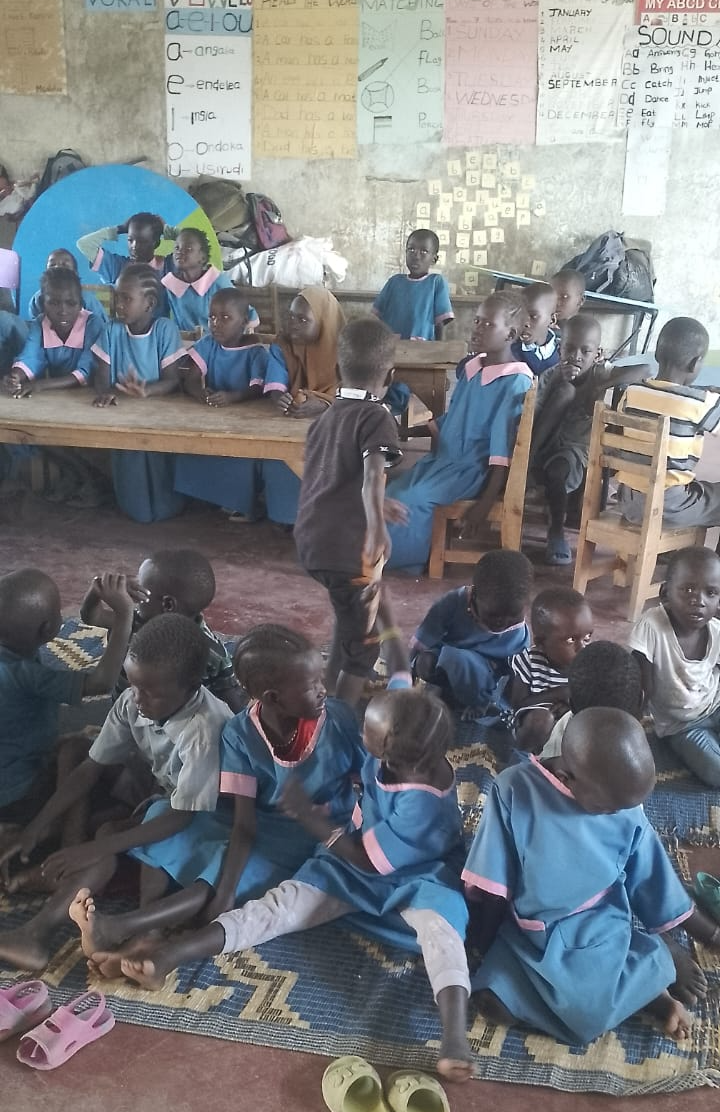 Pupils from Loiyangalani supported by the programme